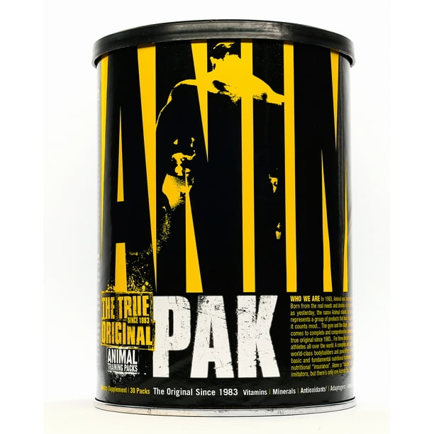 Animal Pak Original Multivitamin Training Pack, Complete Performance