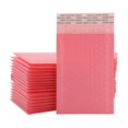 thumbnail image 4 of 50x Sacs à Bulles en Poly Rose Enveloppe en Plastique Rembourrée Emballage, 4 of 5