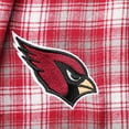 thumbnail image 2 of Women's Cardinal/Gray Arizona Cardinals Devote Flannel Lounge Pants, 2 of 2