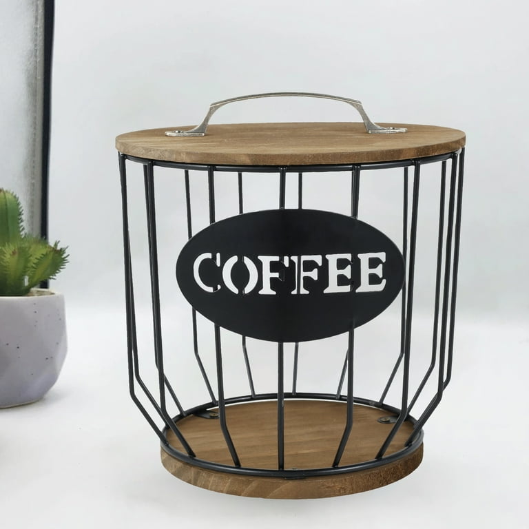 Wire coffee pod holder cheap