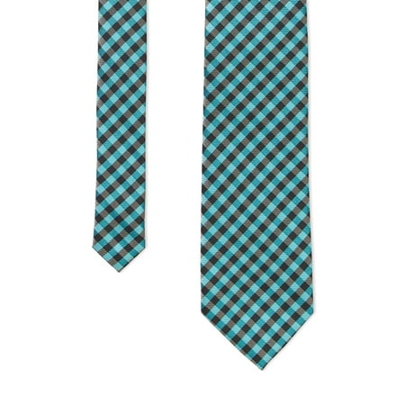 Check Necktie - George Teal Modern Check Tie