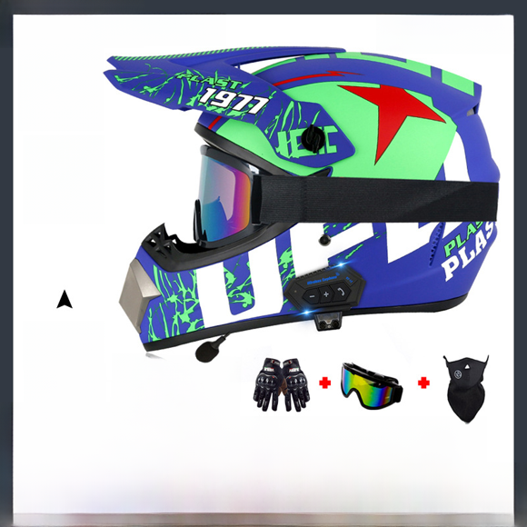 Exclusively for downhill off-road Yamamoto racing Mountain bike full helmet Bluetooth off-road helmet