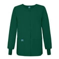 thumbnail image 3 of Adar Veste de Gommage à Col Rond pour Femmes, Disponible en 39 Couleurs, 3 of 5