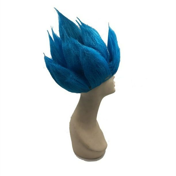 Men's Goku Super Saiyan Cosplay Wig Japanese Anime Costume Short Hair Wig