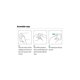 thumbnail image 5 of 37cm No Drilling Self Adhesive Stainless Steel Towel Bar - Black, Bathroom Bathroom Towel Rack, 5 of 5