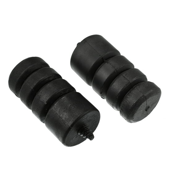 Unique Bargains 2PCS Tailgate Spare Tire Bumper Stop for Car Accessories Black Fit for Jeep JK Wrangler 2007-2017