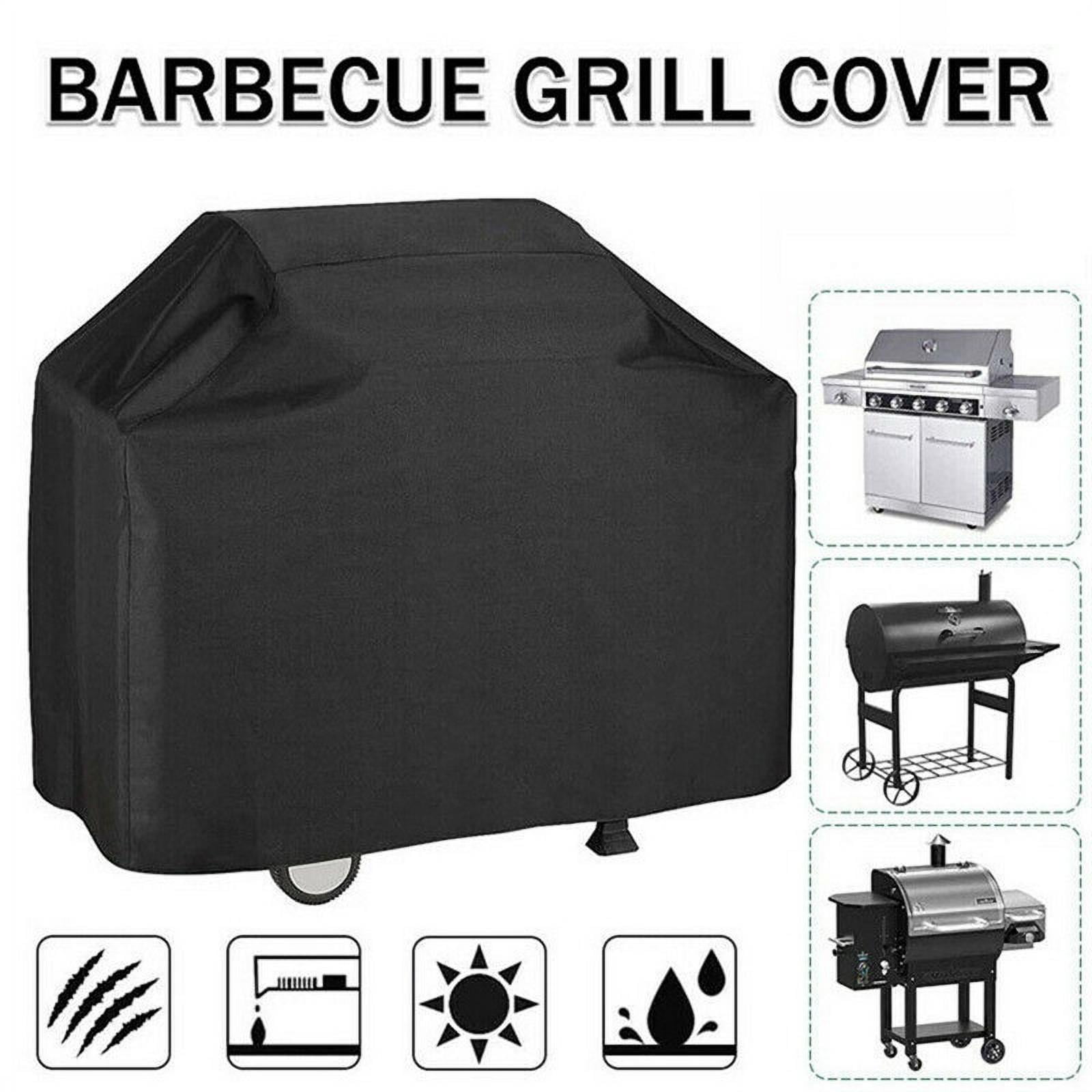 akse afbalanceret månedlige Barbecue Gas Grills Covers Inches XXL Waterproof BBQ Cover Rainproof  Barbeque Protection Cover Accessories for Weber Garden Patio Outdoor Extra  Large Black - Walmart.com