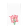 thumbnail image 2 of Simply Daisy, 16 x 25 Inch, Cuban Dancer Baila, Word Print Kitchen Towel, Red Orange, 2 of 2