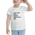 thumbnail image 3 of I Don't Want To Be A Princess I Want To Be A CEO Cute Toddler Tshirts for Boys Girls (White, 4T), 3 of 5