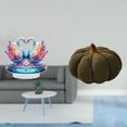 thumbnail image 2 of Escultura de cisne, estatua decorativa para el hogar, figura acrílica coleccionable, material de calabaza, pieza decorativa adecuada para sala de esta, 2 of 8