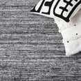 thumbnail image 6 of SAFAVIEH Mirage Lecia Striped Polyester Area Rug, Dark Gray/Ivory, 5' x 8', 6 of 10