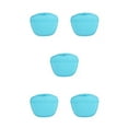 thumbnail image 3 of tamizeot Pets Training Silicone Waist Bag Hands-free Portable Feeding Storage Pouch Container Practicing Package Food Bags Blue 5Set, 3 of 6