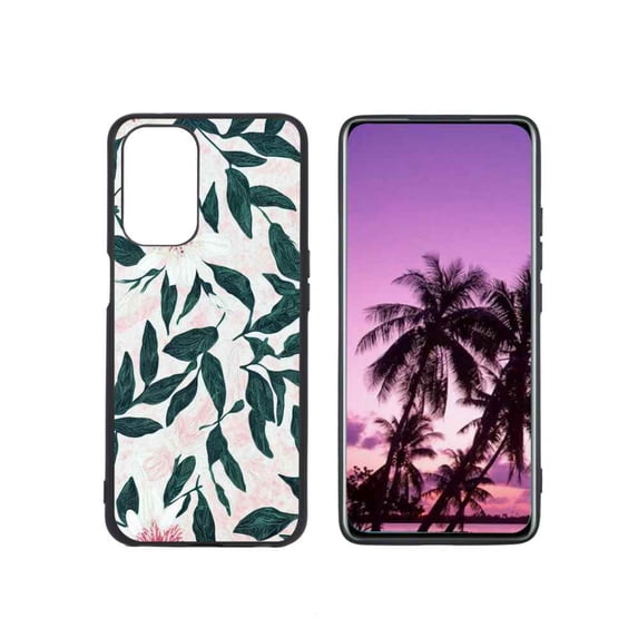 Compatible with OnePlus Nord N200 5G Phone Case, Floral-325 Case Silicone Protective for Teen Girl Boy Case for OnePlus Nord N200 5G