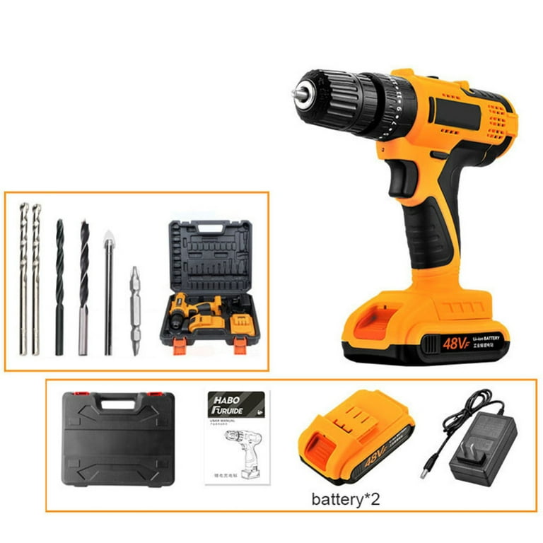 Gently - Used, Black & Decker 18v Cordless Drill With The Battery