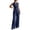 A1 Navy, variant on GILIGEGE Women 2 Piece Suit Set,Pant Suits for Women,Sleeveless Blazer Vest Wide Leg Pantsuit Sets,Two Piece Outfit Professional Office Work Pantsuits Set,Business Casual Blazer Sets Black L