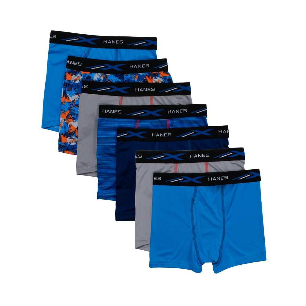 Hanes Hanes Boys Underwear, 5 + 2 Bonus Pack Tagless XTemp