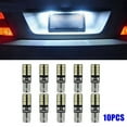 thumbnail image 1 of 10pcs 194 W5W T10-3014-24SMD LED Canbus Error Free Car License Plate Lights, 1 of 12