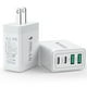 thumbnail image 1 of [Cargador] Cargador de pared USB C Yosou, adaptador de corriente PD de 40 W y 4 puertos, 1 of 6
