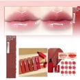 thumbnail image 3 of SIfdSeng Ensembles de Rouges à Lèvres pour Femmes Douze Couleurs Européen et Brillant à Lèvres à Base d'Eau Glaçage pour Lèvres Hydratant Couleur Glaçage pour Lèvres Rouge à Lèvres Dudu Brillant à Lèvres 4,2 ml Teinture pour Lèvres Pelable, 3 of 4