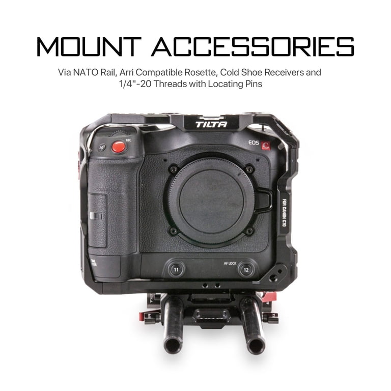 Tilta Tiltaing Lightweight Camera Cage Kit for Canon C70, Black