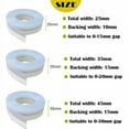 thumbnail image 7 of 5M Adhesive Silicone Draught Excluder Weather Seal Strip Stopper Door Window Tape, 7 of 7