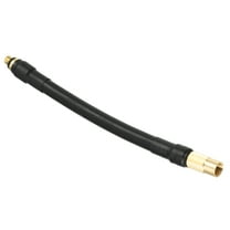Unique Bargains 16cm Universal Inflator Air Pump Hose Adapter Tyre Valve Inflator Extension Hose