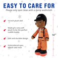thumbnail image 4 of Muñeca de peluche Playtime de Eimmie Charlie NASA de 14 pulgadas para niños de 2 años, 4 of 6