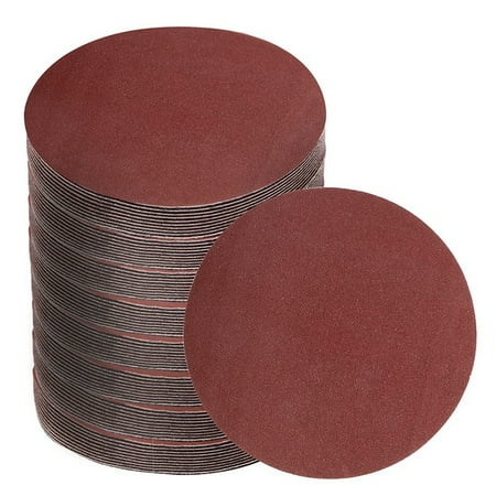 

80Pcs Sanding Discs Set 8 Inch Hook and Loop Sandpaper Grits Sanding Discs 80/100/120/180/240/400/600/800 Grits