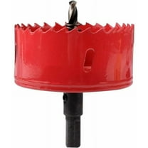 Bekayaa 80mm Bi-Metal Hole Cutter, HSS Construction for Cutting Wood, Cornhole, Plastic, Drywall & Metal,