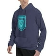 thumbnail image 4 of Monterey Bay Fc Men Fleece Hoodie Casual Pullover Sweatshirt With Kangaroo Pocket, 4 of 6