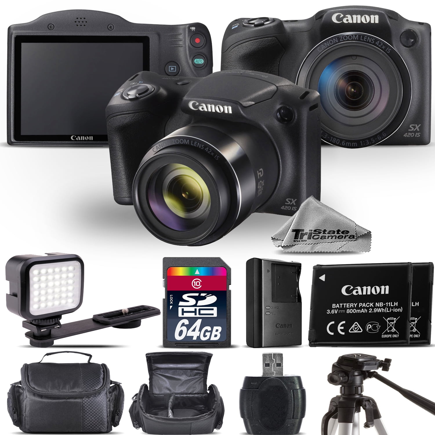 Canon PowerShot SX420 Digital Camera 20.0MP 42x Optical NFC / WiFi