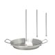 thumbnail image 5 of New Upgraded Vertical Skewer Grill Brazilian Barbecue Vertical Spit Stand Stainless Steel Barbecue Grilling Rack Meat Spit BBQ Accessory, 5 of 5