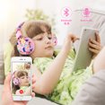 thumbnail image 4 of Bluetooth Wireless Headphones Child Headphones Cartoon Dinosaur Headset for Children Boys Girls Lovely Wireless Headset for Kids, 4 of 10