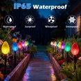 thumbnail image 4 of Beatineon 23ft C9 Faceted Pathway Lights, 12 Multicolor Christmas String Lights with 12 Ground Stakes, IP65 Waterproof Connectable Outdoor Decor, ETL Listed, 4 of 10