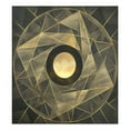 thumbnail image 3 of Dishwasher Magnet Cover Magnetic Fridge Door Cover Home Kitchen Decor Abstract Khaki Light Geometric 23"x 26", 3 of 6