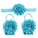 thumbnail image 1 of 3pcs Conjunto Accesorios Del Bebé Banda Venda Del cabellero Flor Del Pie Elástico para Niñas Chicas, 1 of 8