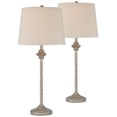 thumbnail image 2 of Lámparas de mesa con iluminación de 360 grados Lynn Country Cottage Rustic Wood, 2 of 7