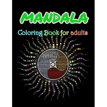 Mandala Coloring Book For Adults : Stress Relieving Mandala Designs For Adults Relaxation (Paperback)
