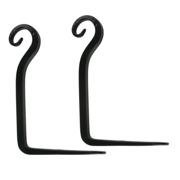 FRCOLOR  2 Pcs Hanging Plant Hook Railing Planter Flower Basket Hanger Stand