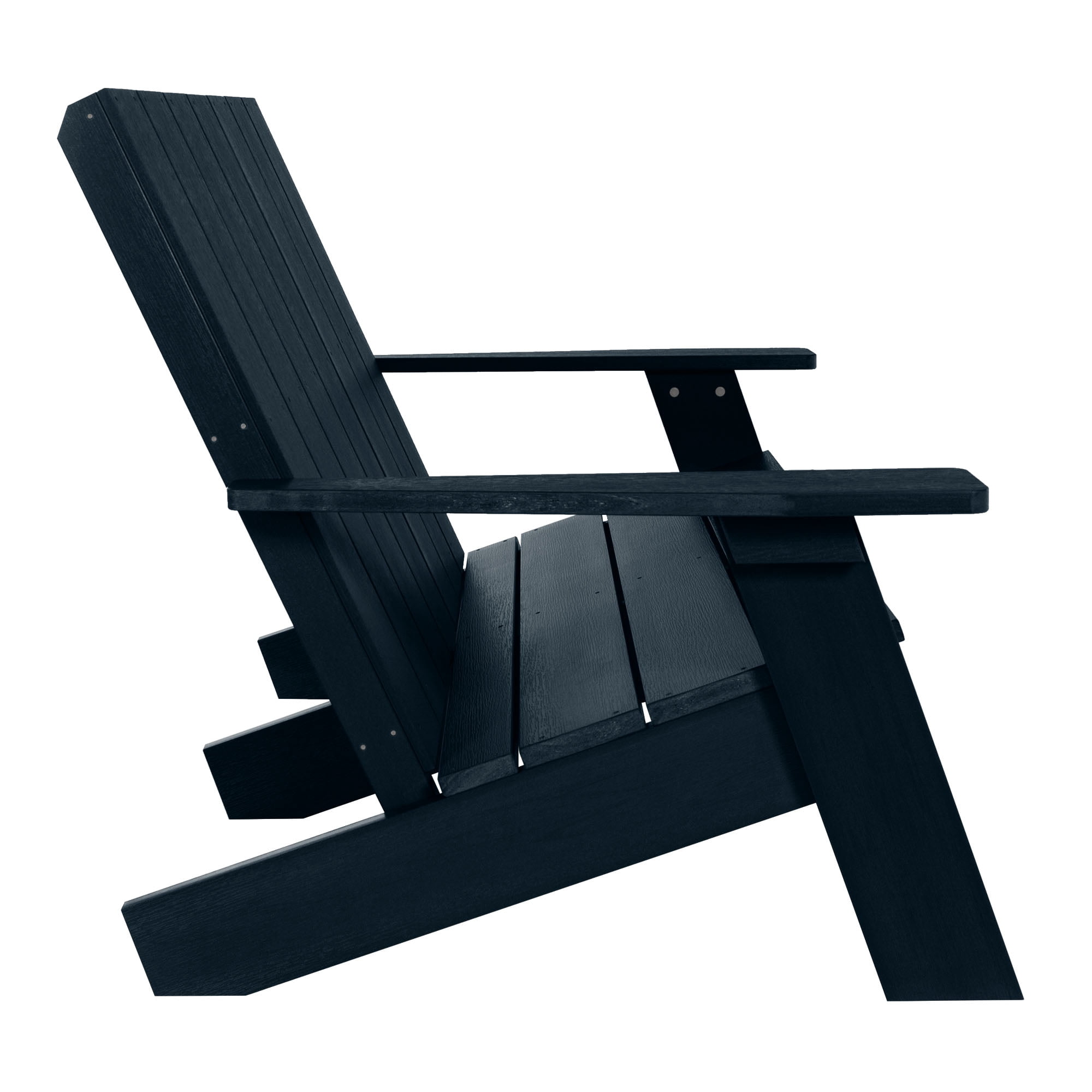 Highwood Double Wide Modern Adirondack Chair - Outdoor, Eco-friendly, Synthetic Wood