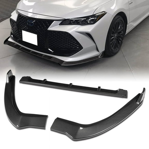 Stay Tuned Performance For 2019-2021 Toyota Avalon STP-Style Carbon Look Front Bumper Body Spoiler Lip