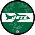 thumbnail image 2 of New York Jets 23" LED Retro Logo Round Wall Sign, 2 of 3