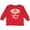 Red, variant on Inktastic Cribbage Player Vintage Superior Boys or Girls Long Sleeve Toddler T-Shirt