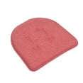 thumbnail image 2 of Sweet Home Collection U-Shaped Memory Foam Tufted Non Slip Chair Pads 12 PK, Peach, 2 of 3