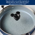 thumbnail image 3 of Sartén hondo  Farberware Disney Bon Voyage 4,4L con tapa y asa auxiliar. Aluminio con antiadherente cerámico, color azul, 3 of 6
