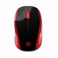 thumbnail image 1 of Mouse HP 200 Inalámbrico Rojo, 1 of 5