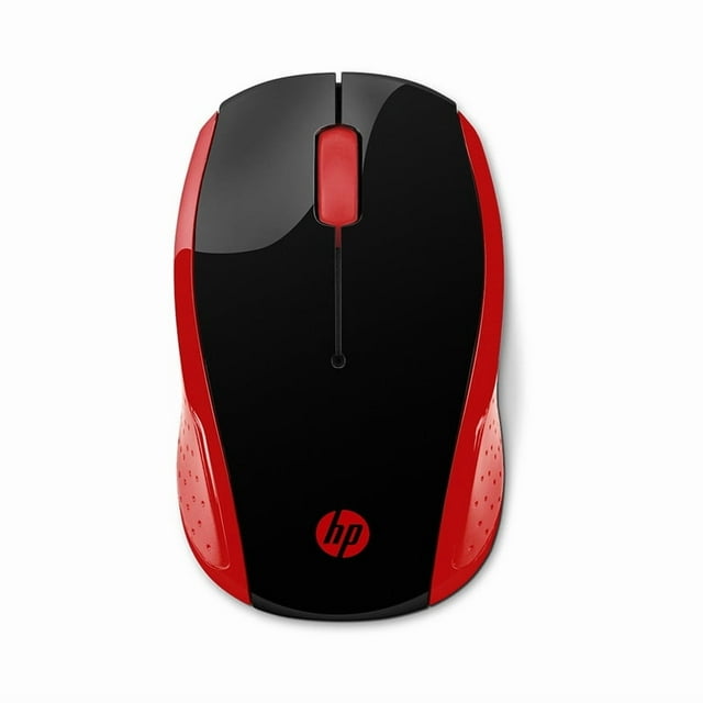 Mouse HP 200 Inalámbrico Rojo