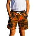 thumbnail image 6 of Boys Funny Swim Trunks Size 10-12 Quick Dry Board Beach Shorts Loose Summer Casual Swimming Trunks 9T, 6 of 6