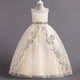 thumbnail image 4 of Nuevo vestido de moda para niñas, disfraz de fiesta de cumpleaños de Navidad, ropa para niños de 2 a 10 años, vestido elegante de princesa con lazo y flores de verano, 4 of 5