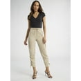thumbnail image 3 of Sofia Jeans Women's Super High Rise Luxe Cargo Pants, 27" Inseam, Sizes XS-XXXL, 3 of 5